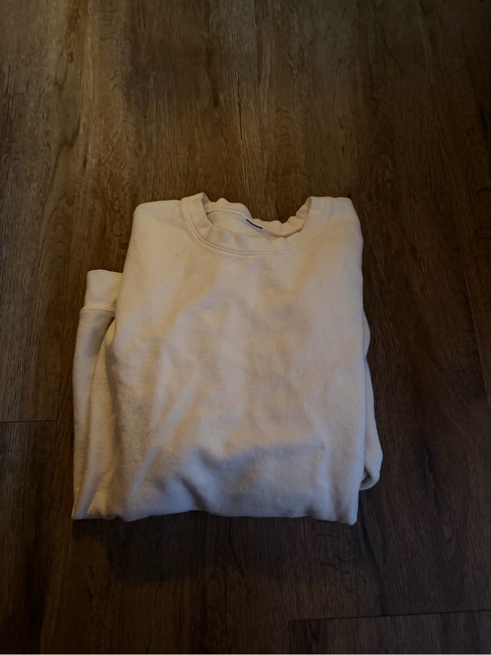 Puma Women's Crewneck Pullover - Off-White - Picture 4 of 4